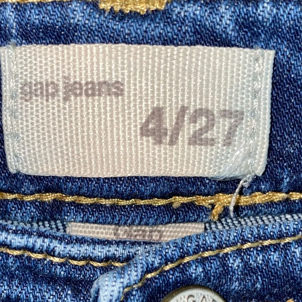 Gap Factory Medium Dirty Cutoff Denim Jean Shorts - Image 3