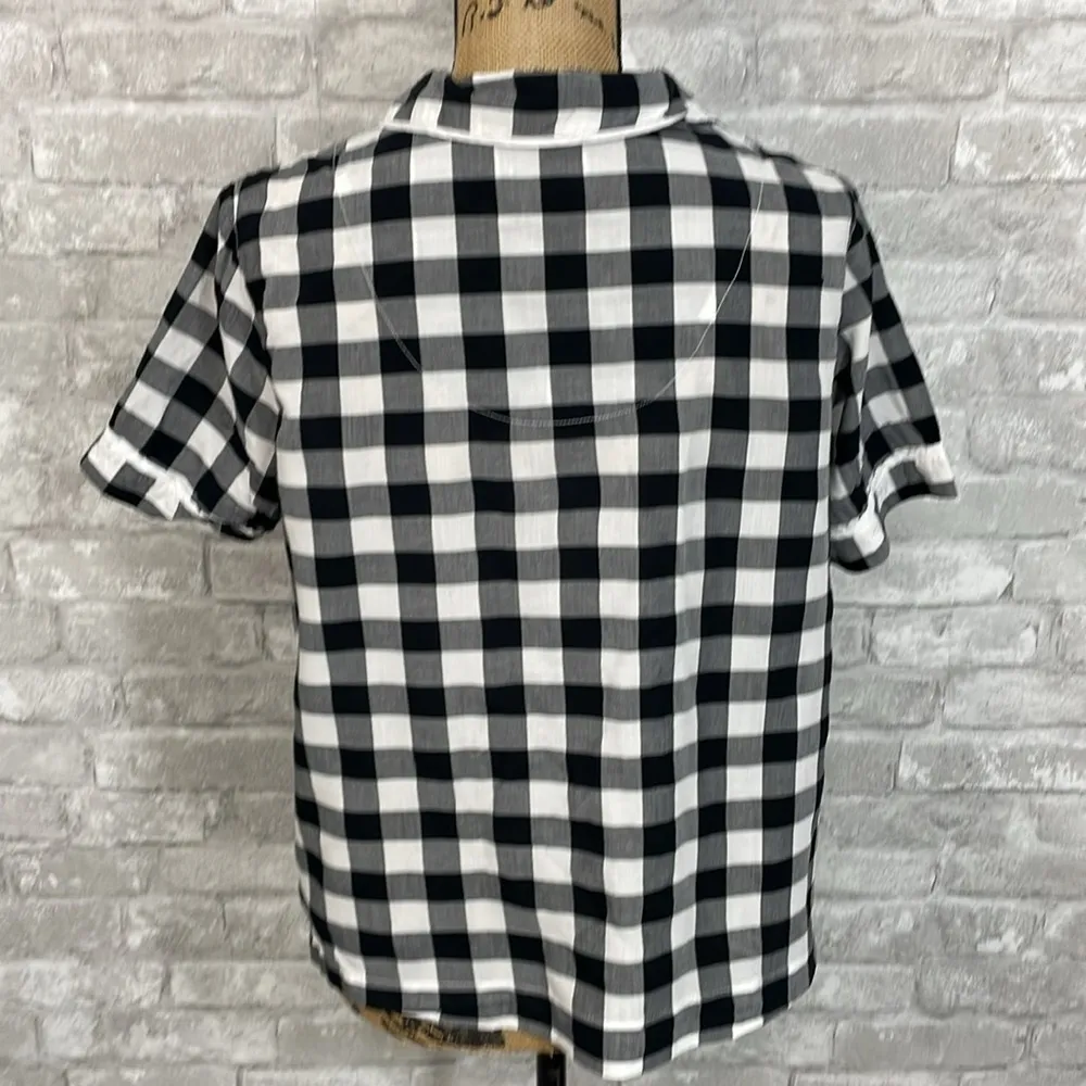 Kate Spade Buffalo Plaid Pajama Top - Image 4