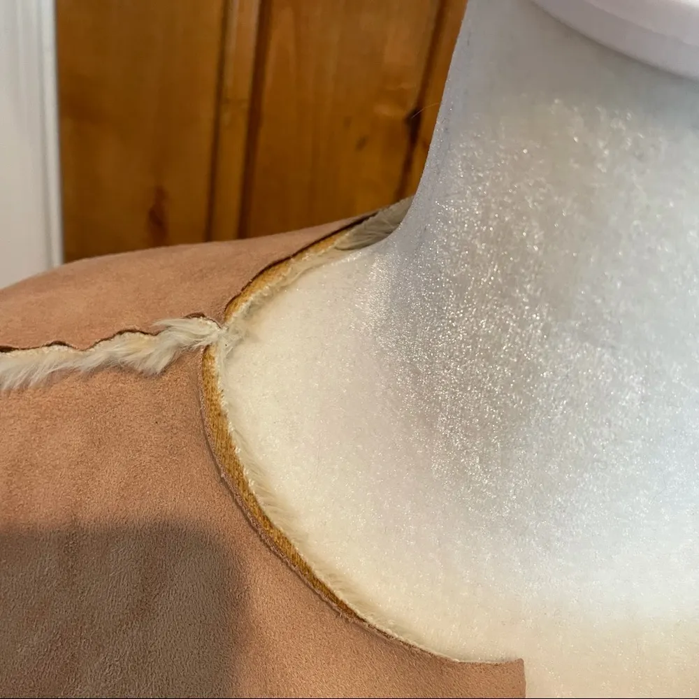 BANANA REPUBLIC ultra suede coat, size M, made in Italy - Image 14