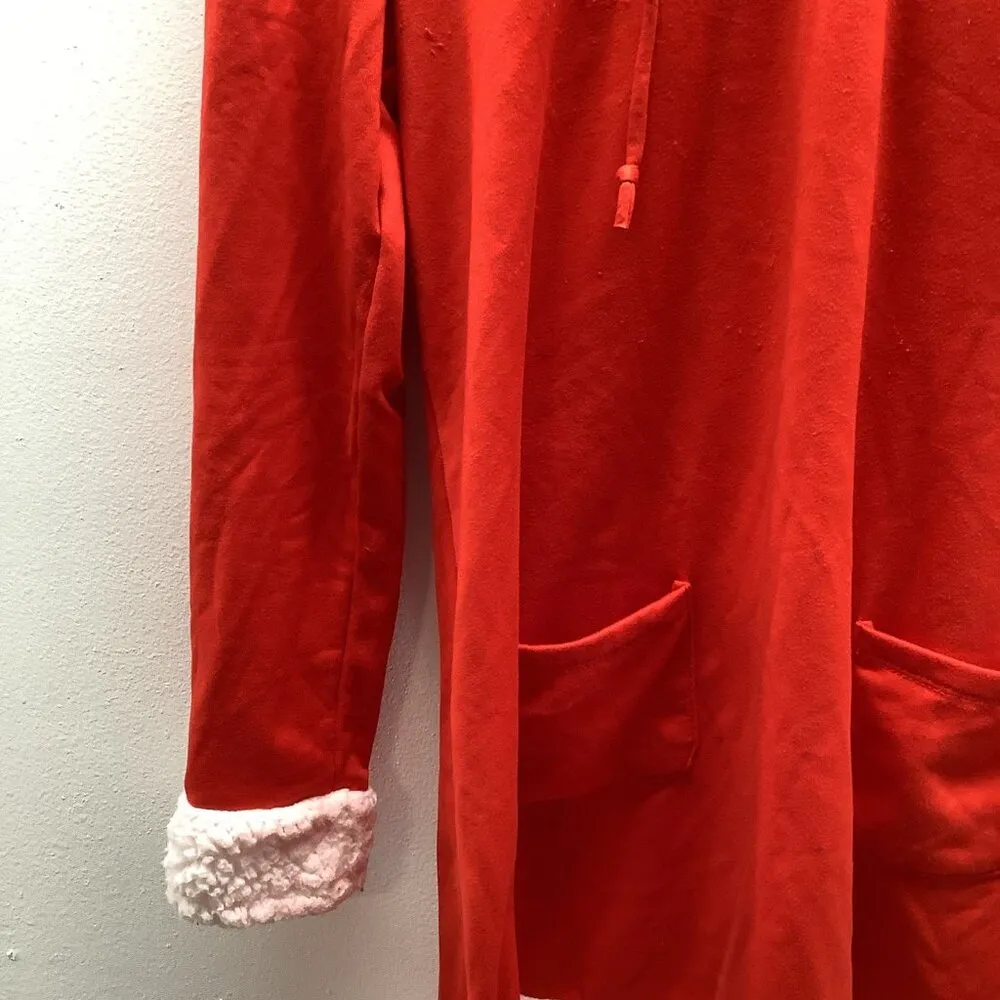 Jolly Sweaters Mrs. Claus Red Christmas Holiday Ugly Costume Party Dress M Size M - Image 3