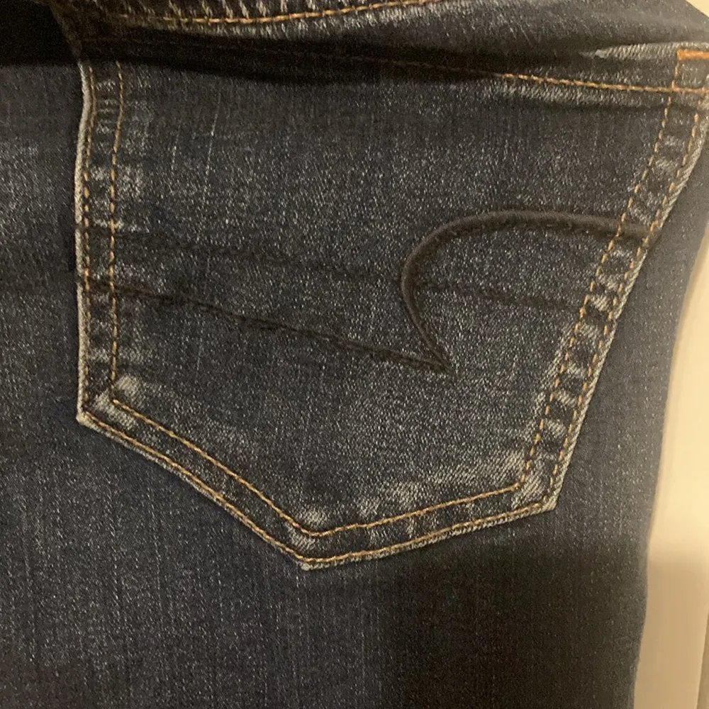 American Eagle Outfitters Super Stretch Jeggings Women’s Size 00 Denim Blue Pant - Image 9