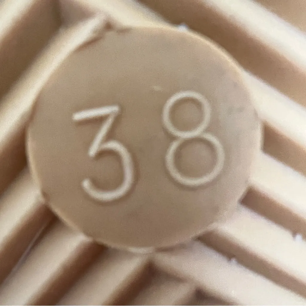 Etre Clog Gold Metallic Leather Natural Wood Base Padded Insole Italy 38 US 7 - Image 13