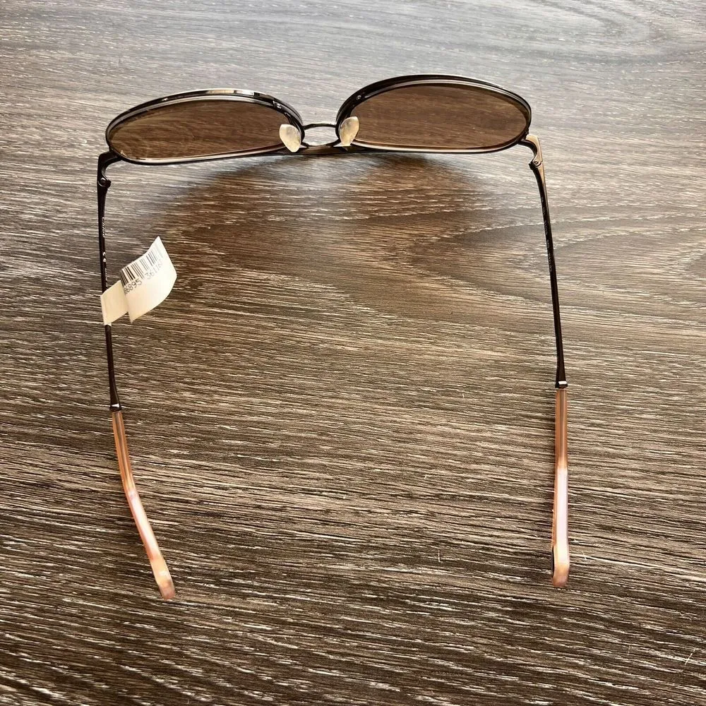 Chloe Romie 61mm Aviator Sunglasses Dark Nickel/Nickel NEW WITH TAGS! - Image 16