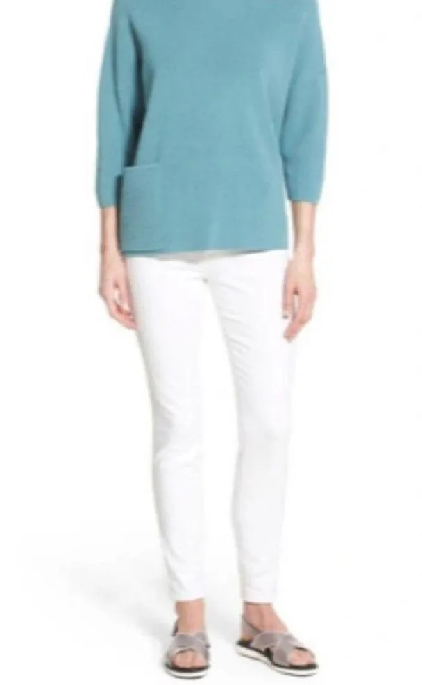 LAFAYETTE 148 NEW YORK White Curvy Fit Women's Jeans - Image 7