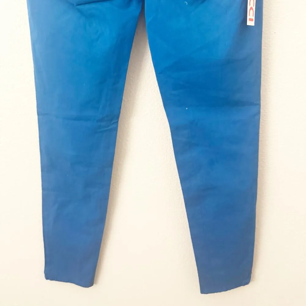 FIORUCCI | NWT Cerulean Blue Trouser Pants Pocket Skinny Tapered | Size 26 (4) - Image 7
