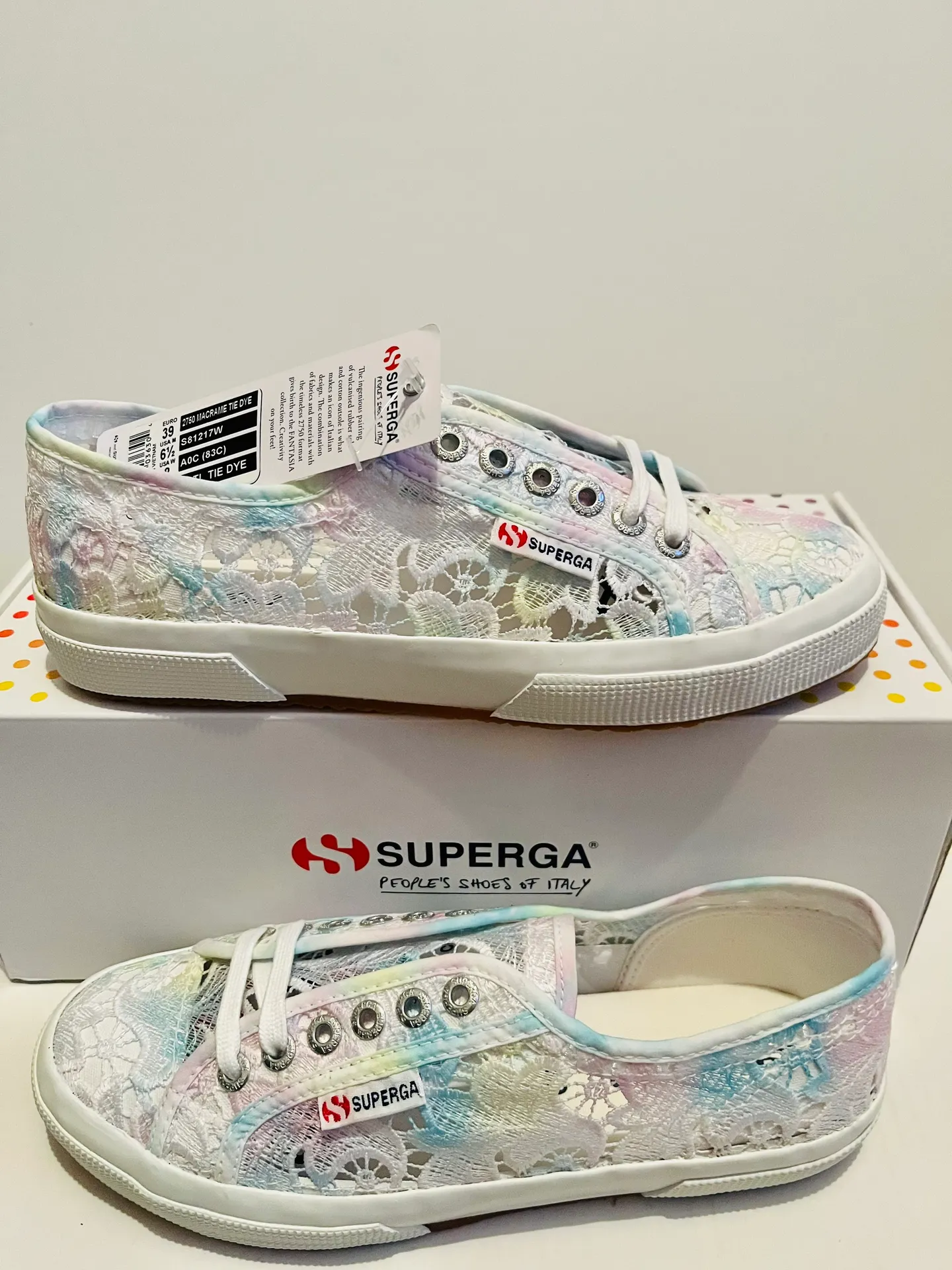 2750 Macrame Tie Dye Sneakers - Image 10