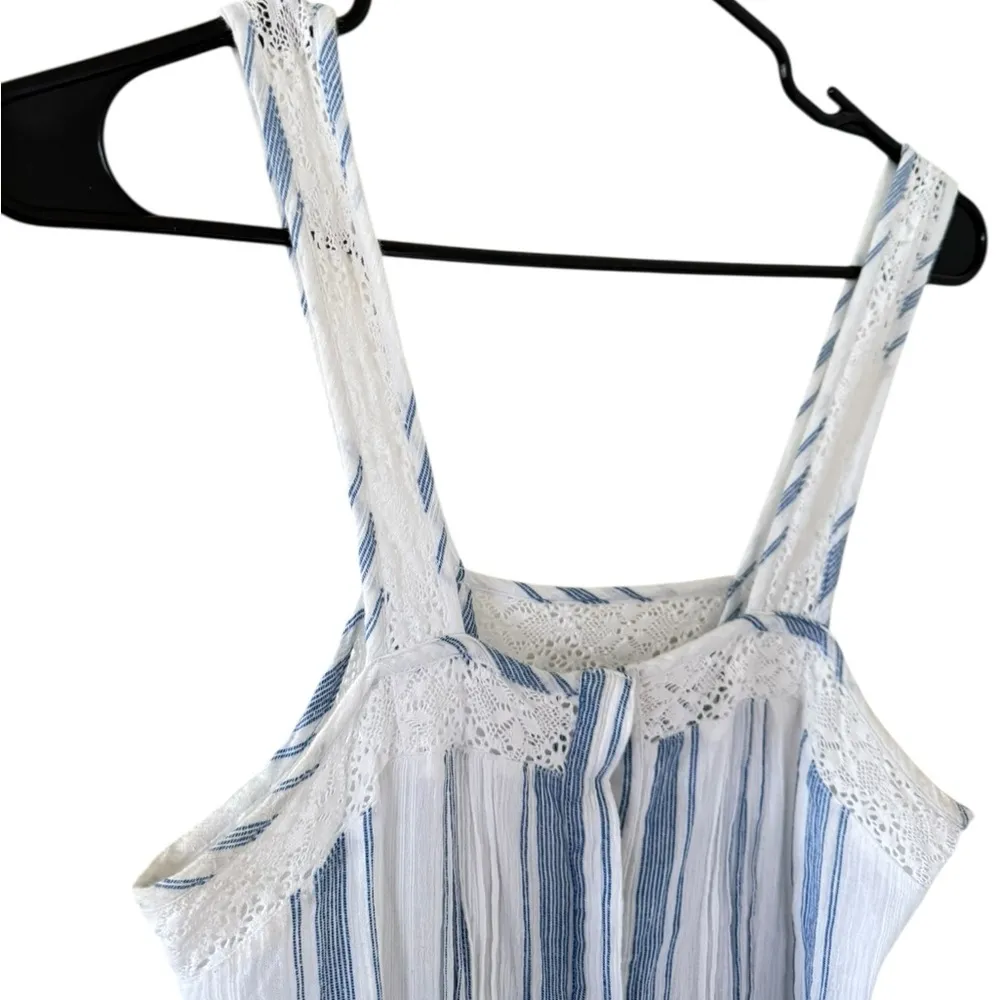 Love Shack Fancy Eve Midi Striped Dress - Image 4