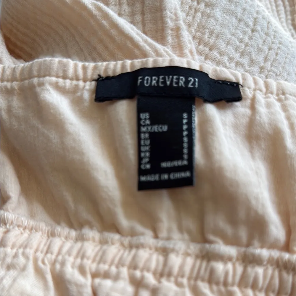 Forever 21  Cream Sleeveless Jumpsuit - Image 11