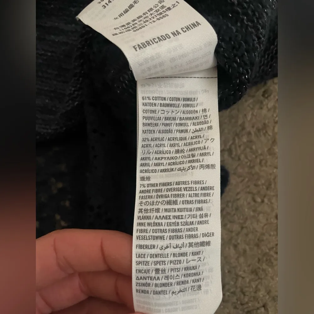 Hollister Crotchet Knit Sweater with Lace Back - Image 9