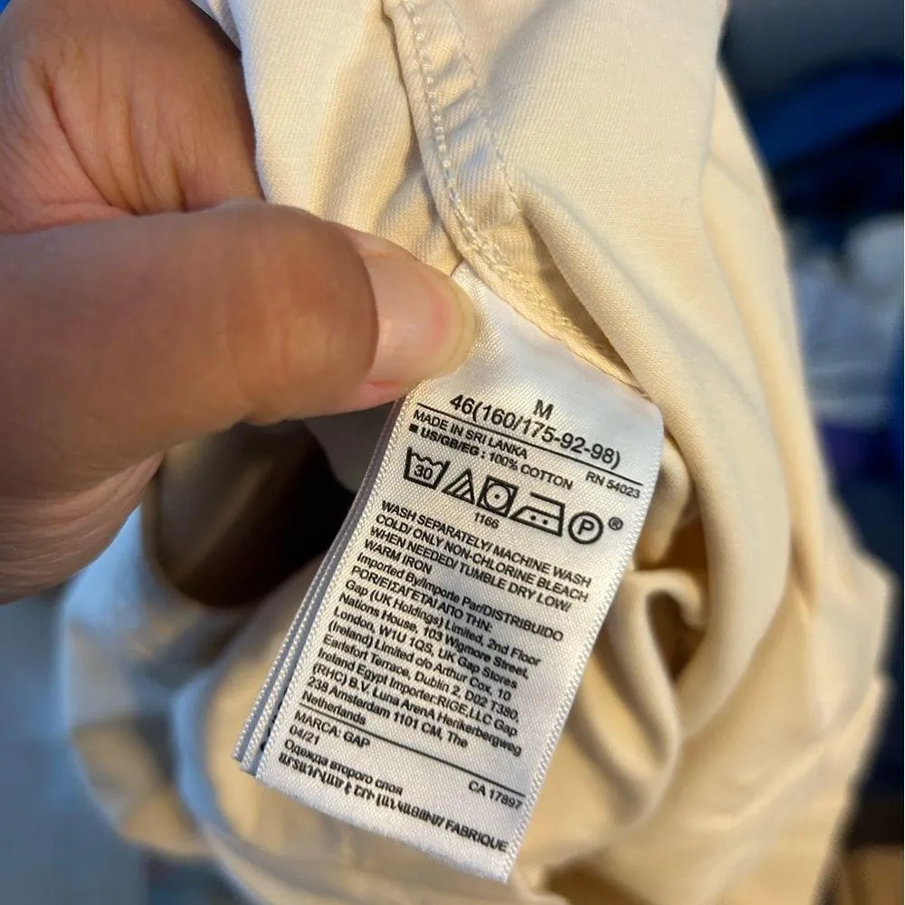 Gap Beige Chino Shacket - Image 4