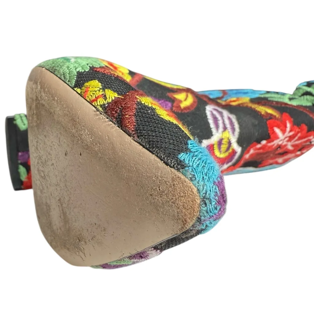 Stuart Weitzman Embroidered Vero‎ Cuoio Ankle Boots Sz 6.5 - Image 13