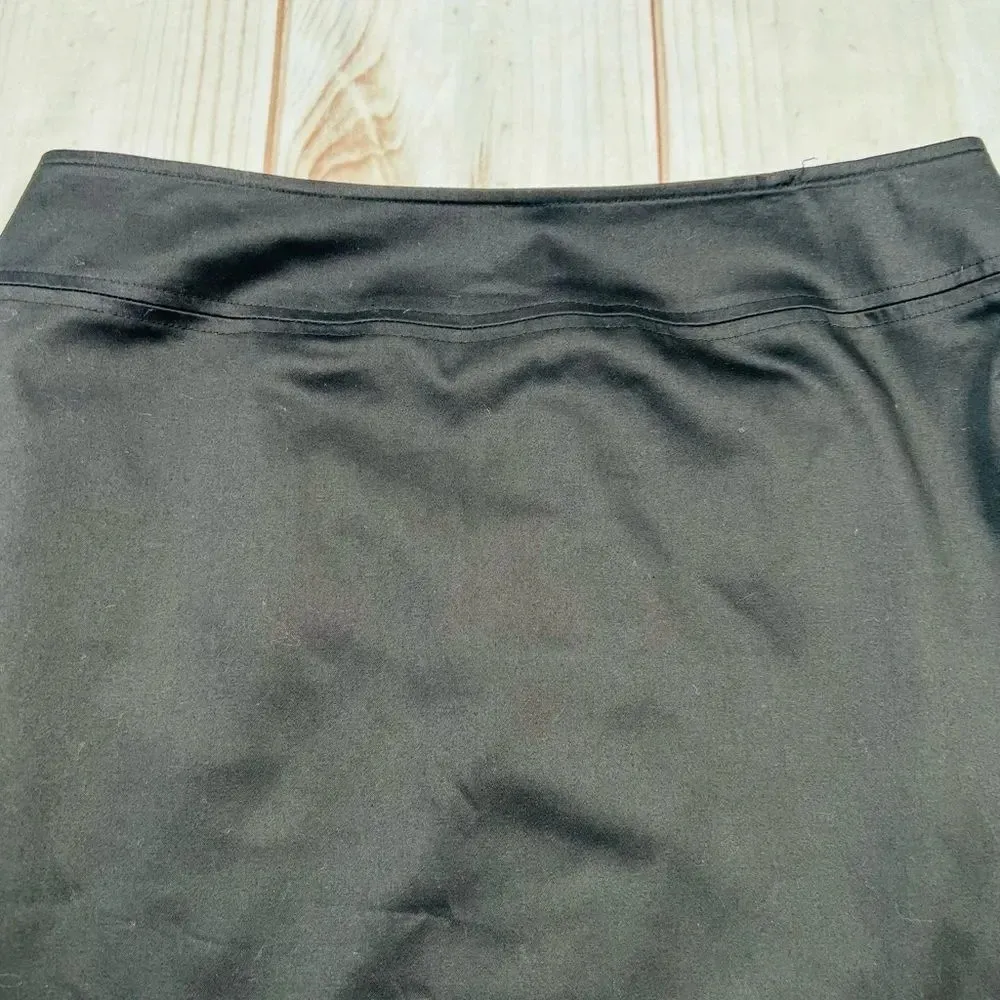 Le Suit Black Cotton Pencil Skirt NEW Size 8P - Image 4