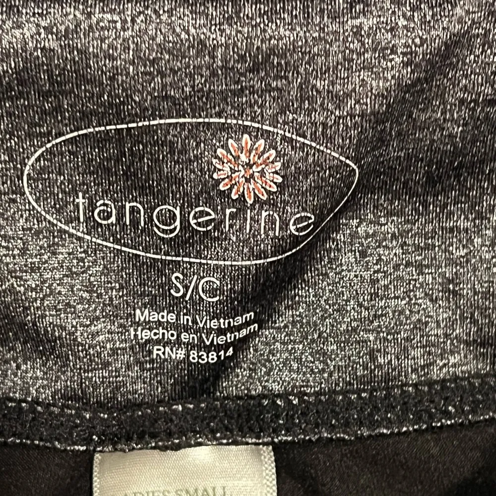 Women’s Tangerine Black Small Athletic Pants - Image 3