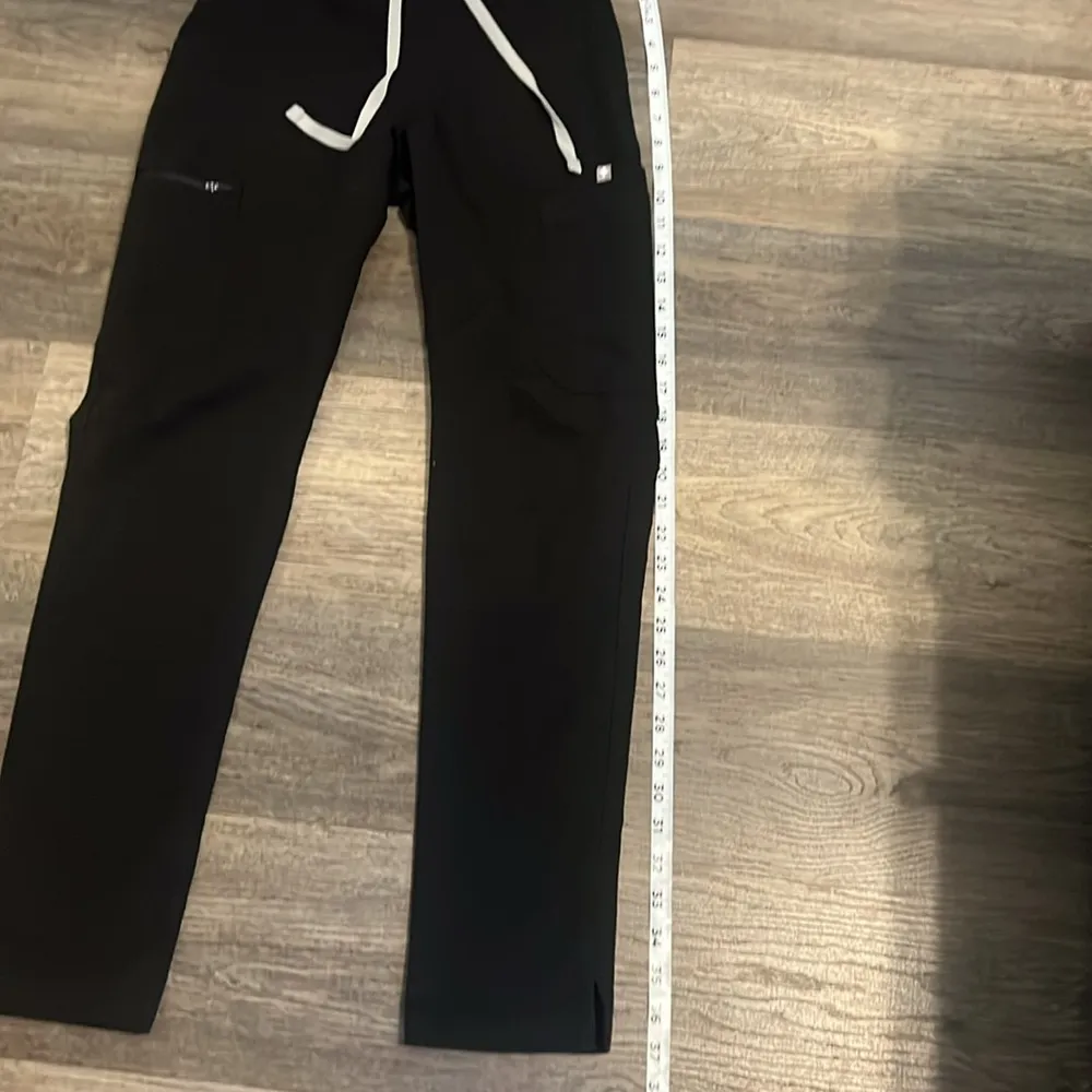 FIGS Yola Women’s Black Scrub Pants XXS - Image 12