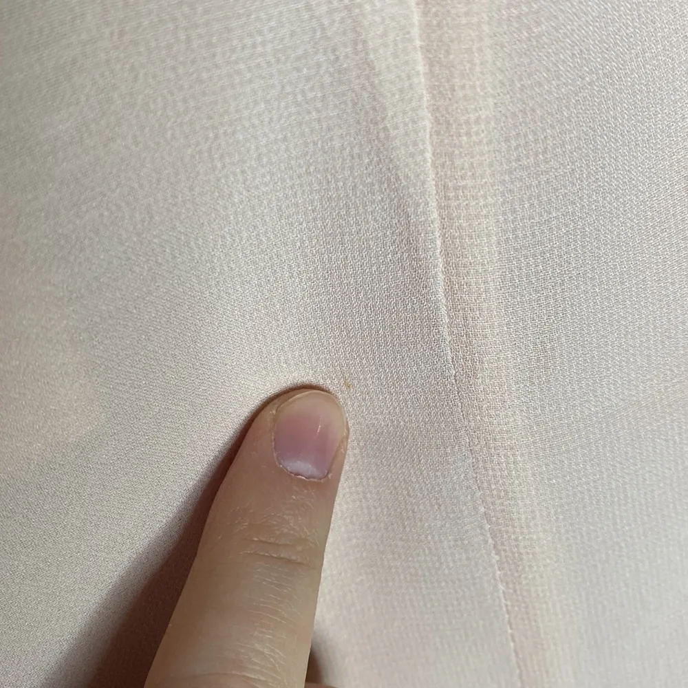 Cupcakes and Cashmere Malina pleated detail chiffon shift dress in tea rose sz S Pink - Image 16