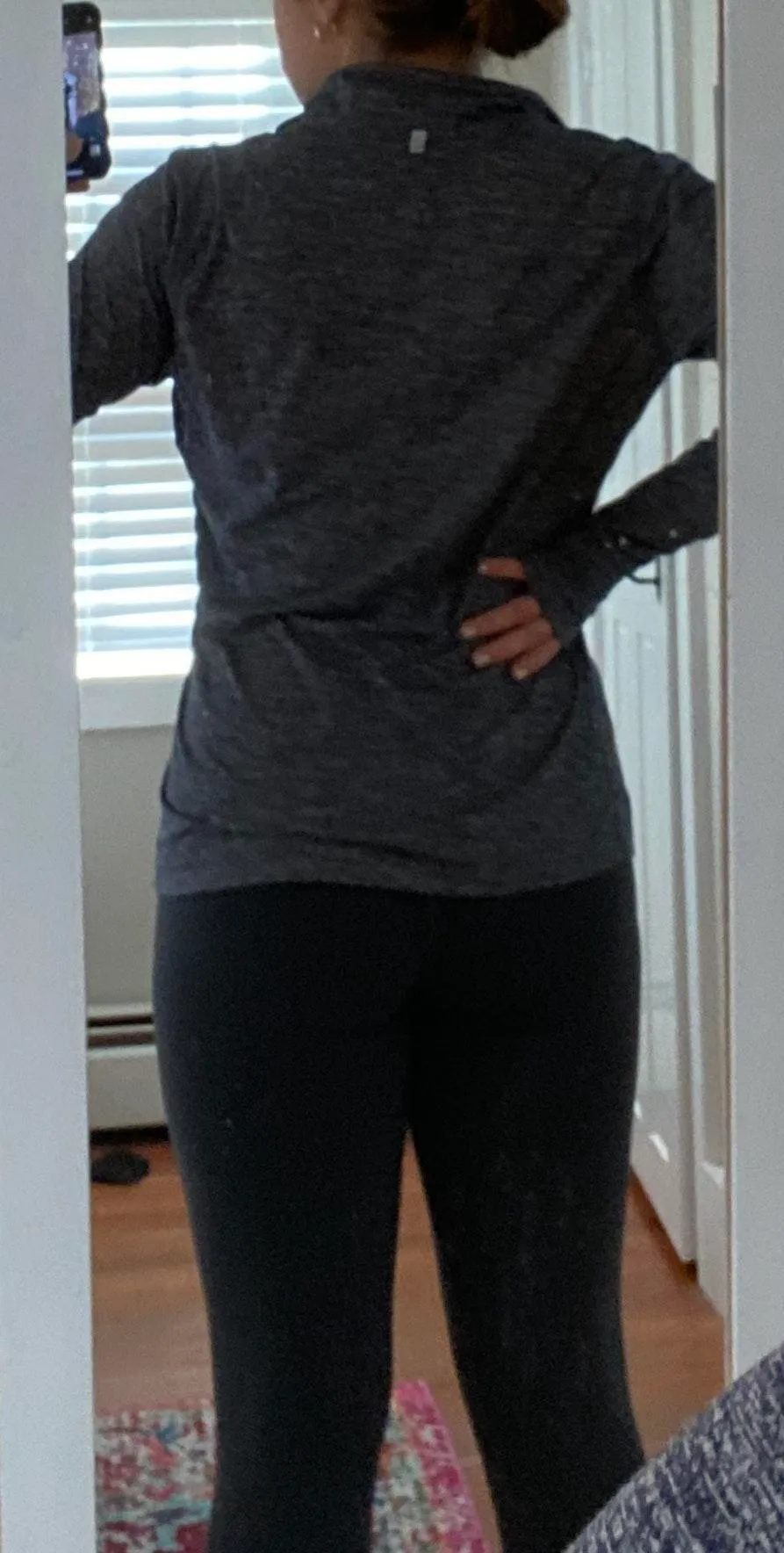 Nike Blue  Running Quarter Zip - Image 4