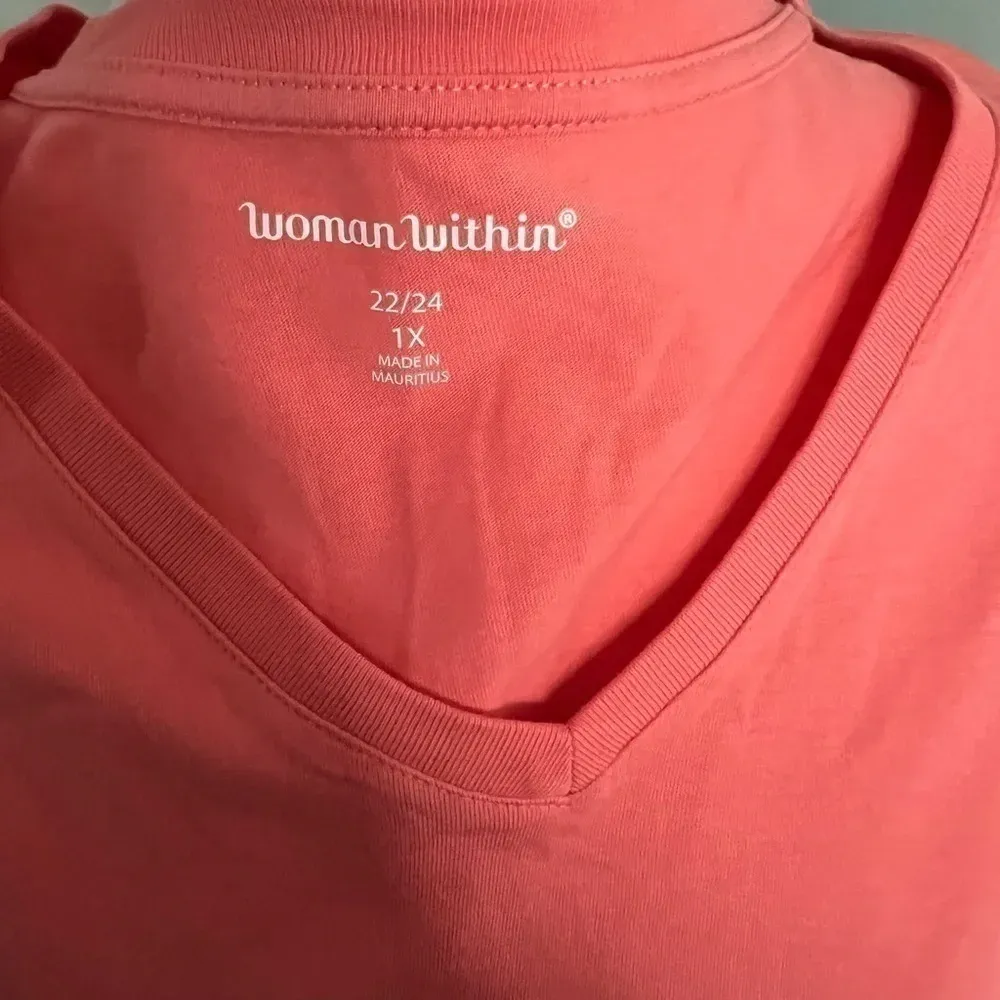 Woman within cotton tshirt‎ - Image 4