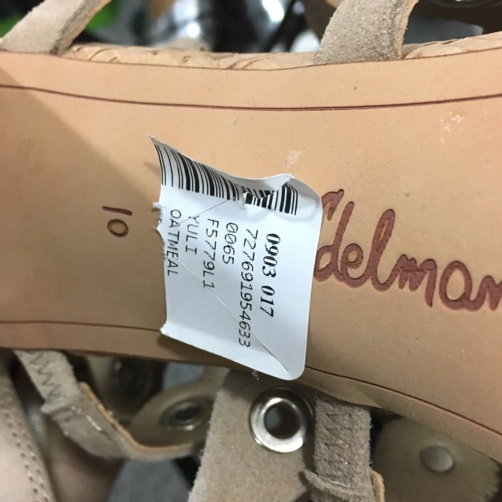 NIB Sam Edelman Yuli nude suede heels 10 - Image 5