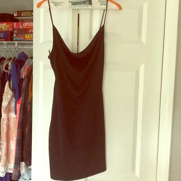 Gorgeous Black Cowl Neck Dress - Image 2