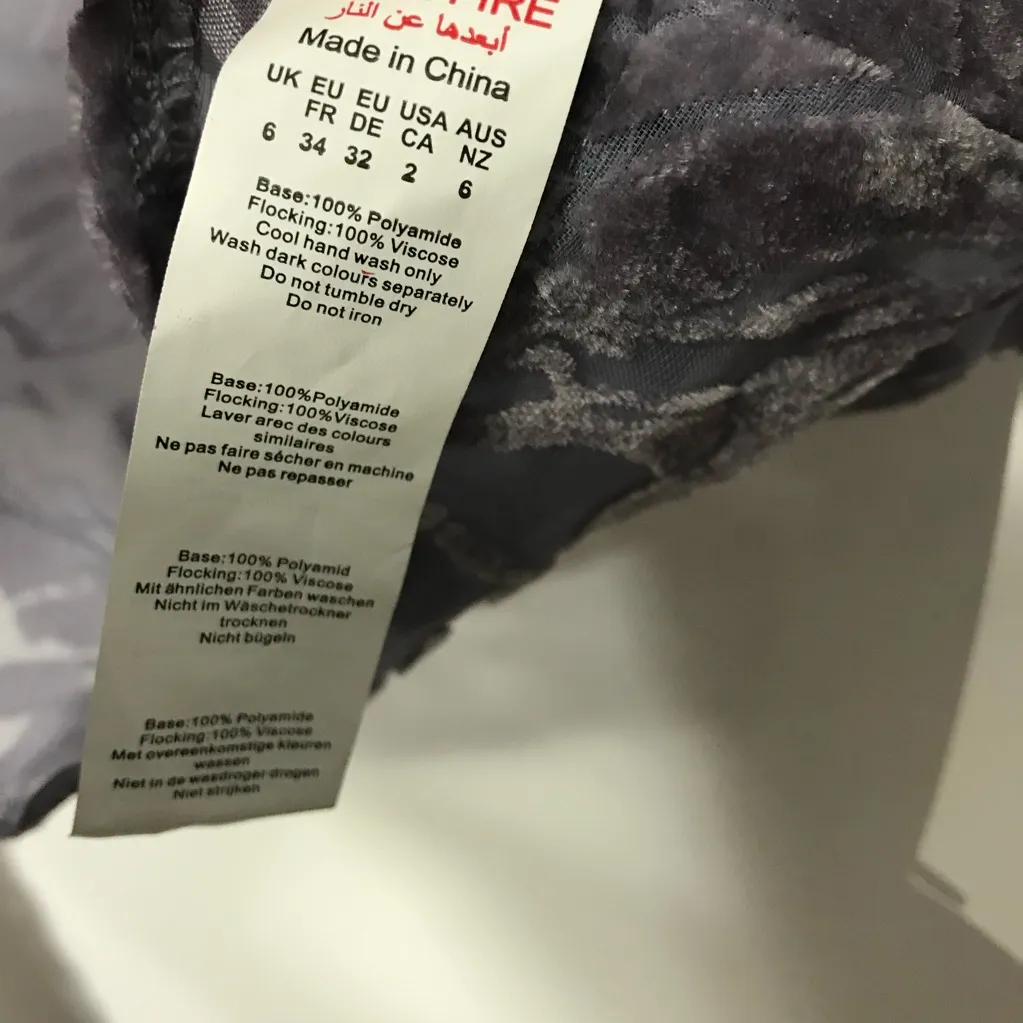 Nasty Gal Lavender Sheer Floral Jacket Size 2 NWT - Image 4