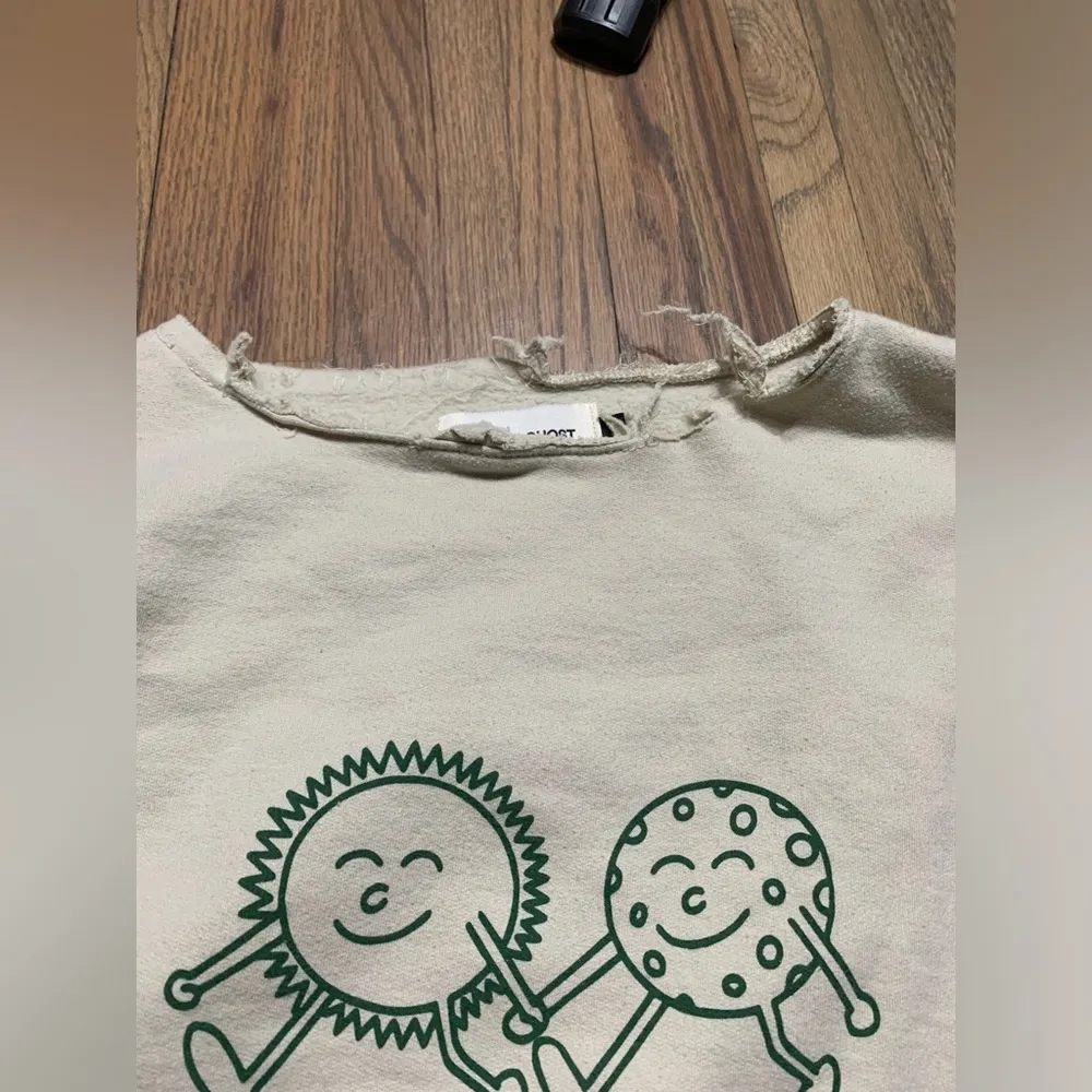 Lonely ghost different ways to say I love you sweatshirt large - Image 4