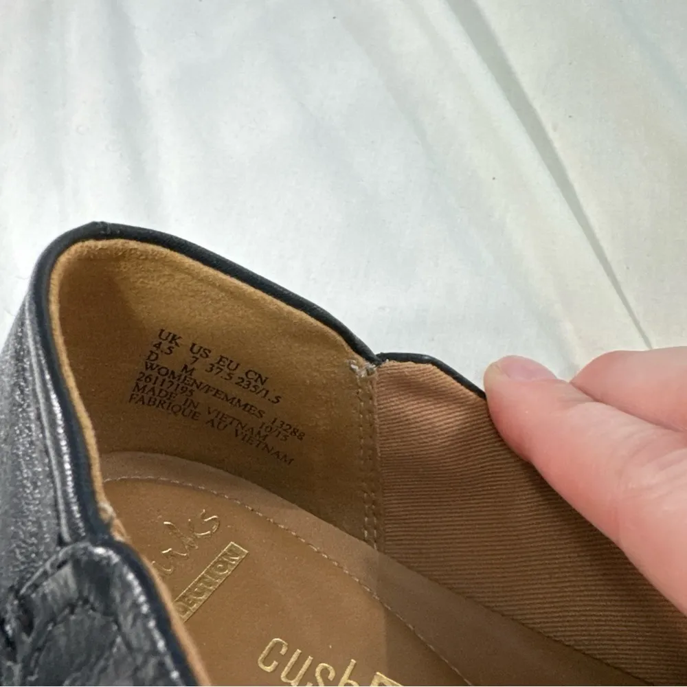 Clark's Collection Soft Cushion Black & Silver Casual Comfortable Maryjanes 7 - Image 8