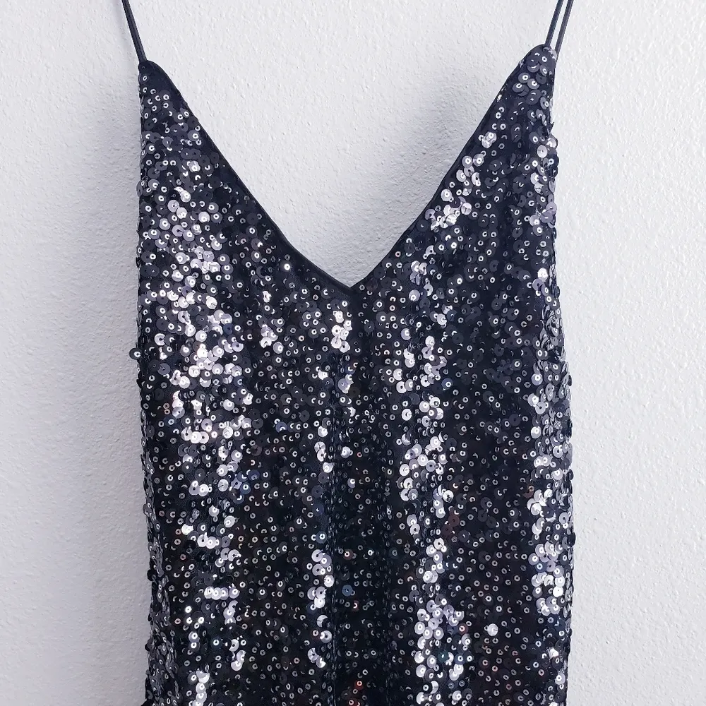 Lulus Force of Fashion Black Sequin Mini Dress - Image 3