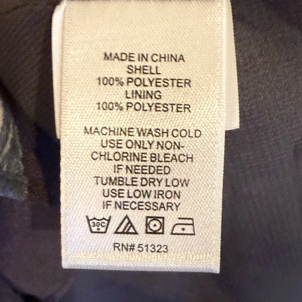 1.STATE Floral Sleeveless Scoop Neck Top NWT Size Large Ebony - Image 9