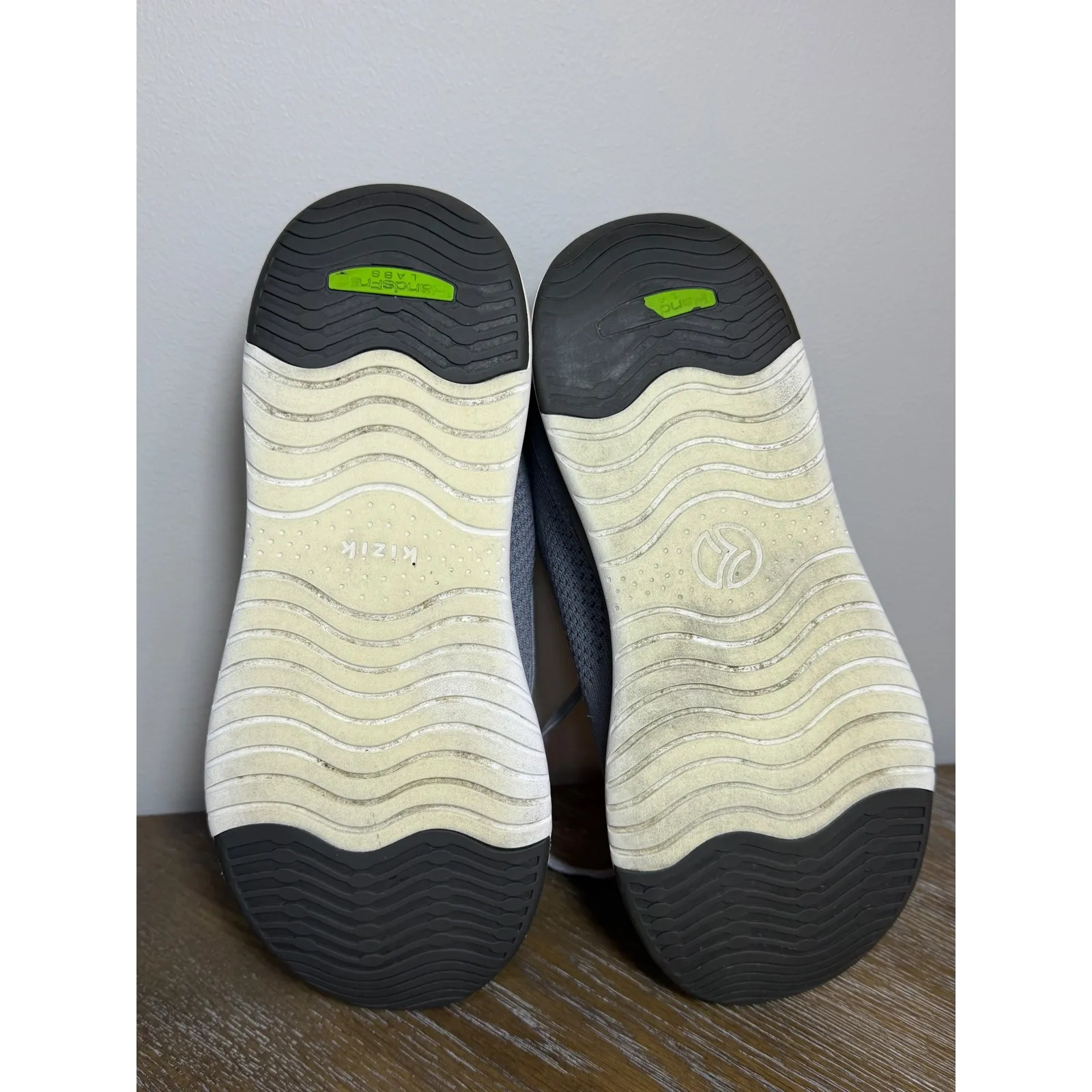 Kizik Women's Lima Gray Knit Lace Up Sneakers Shoes Size M 8.5 W 10 - Image 7