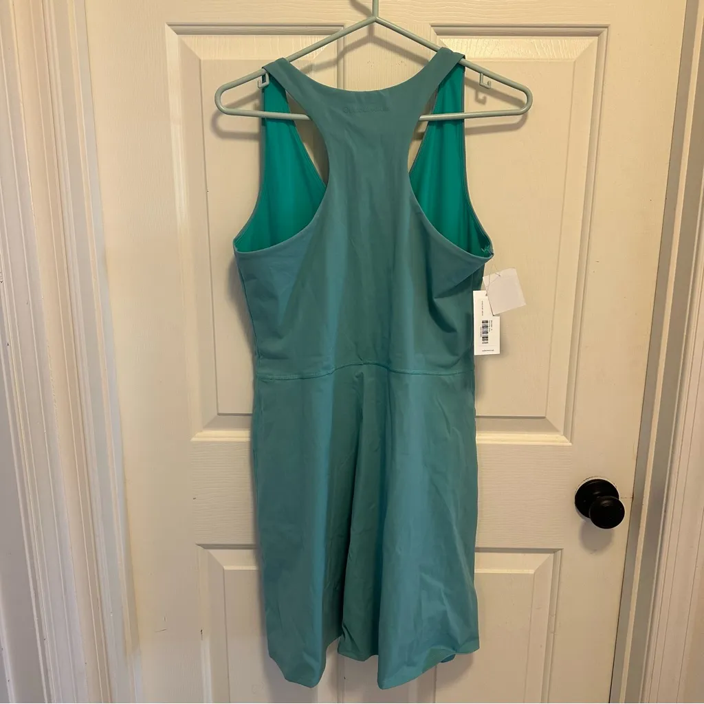 Outdoor Voices The Volley Racerback Dress Sea Green Size XL - Image 5