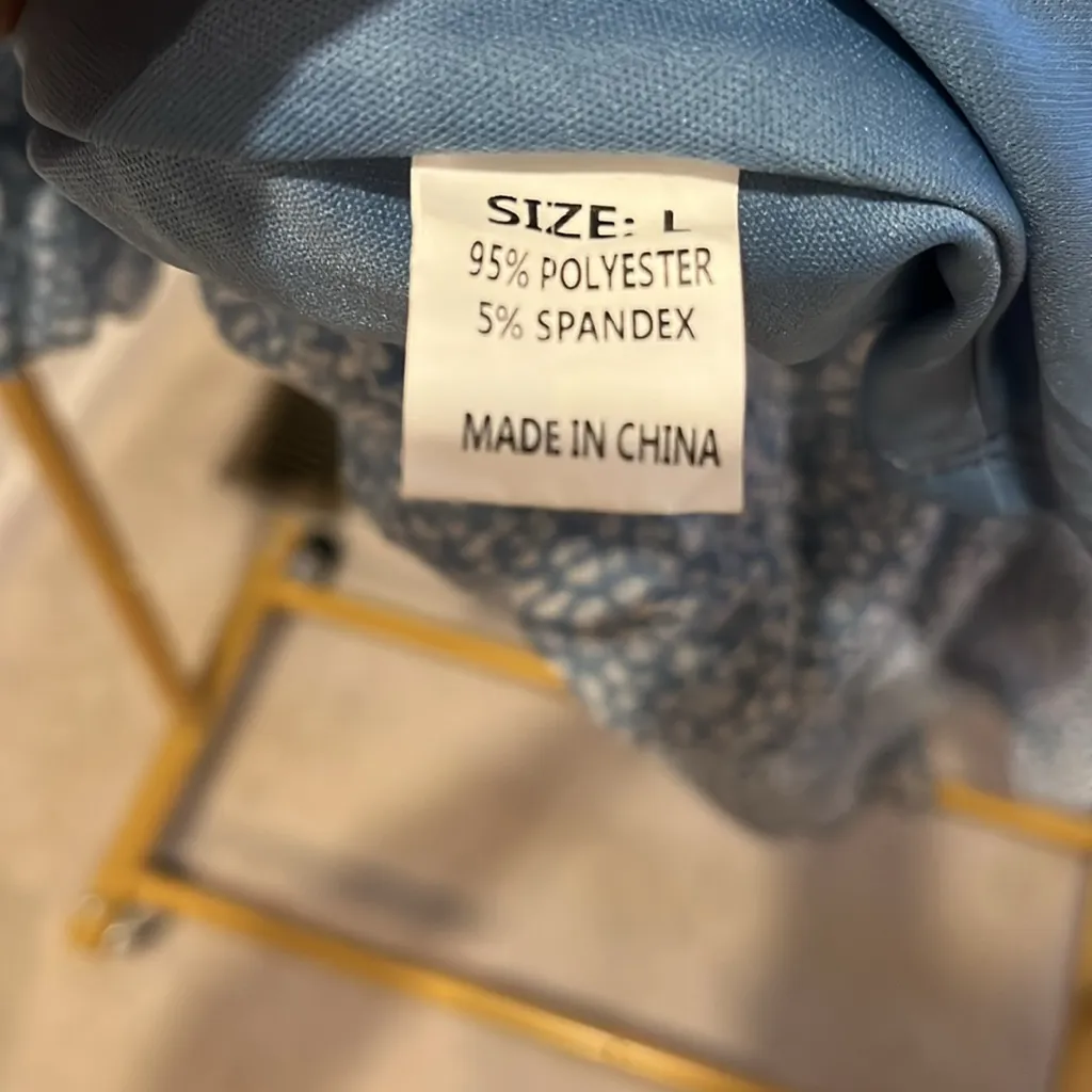 Un branded blue dress size Large - Image 10