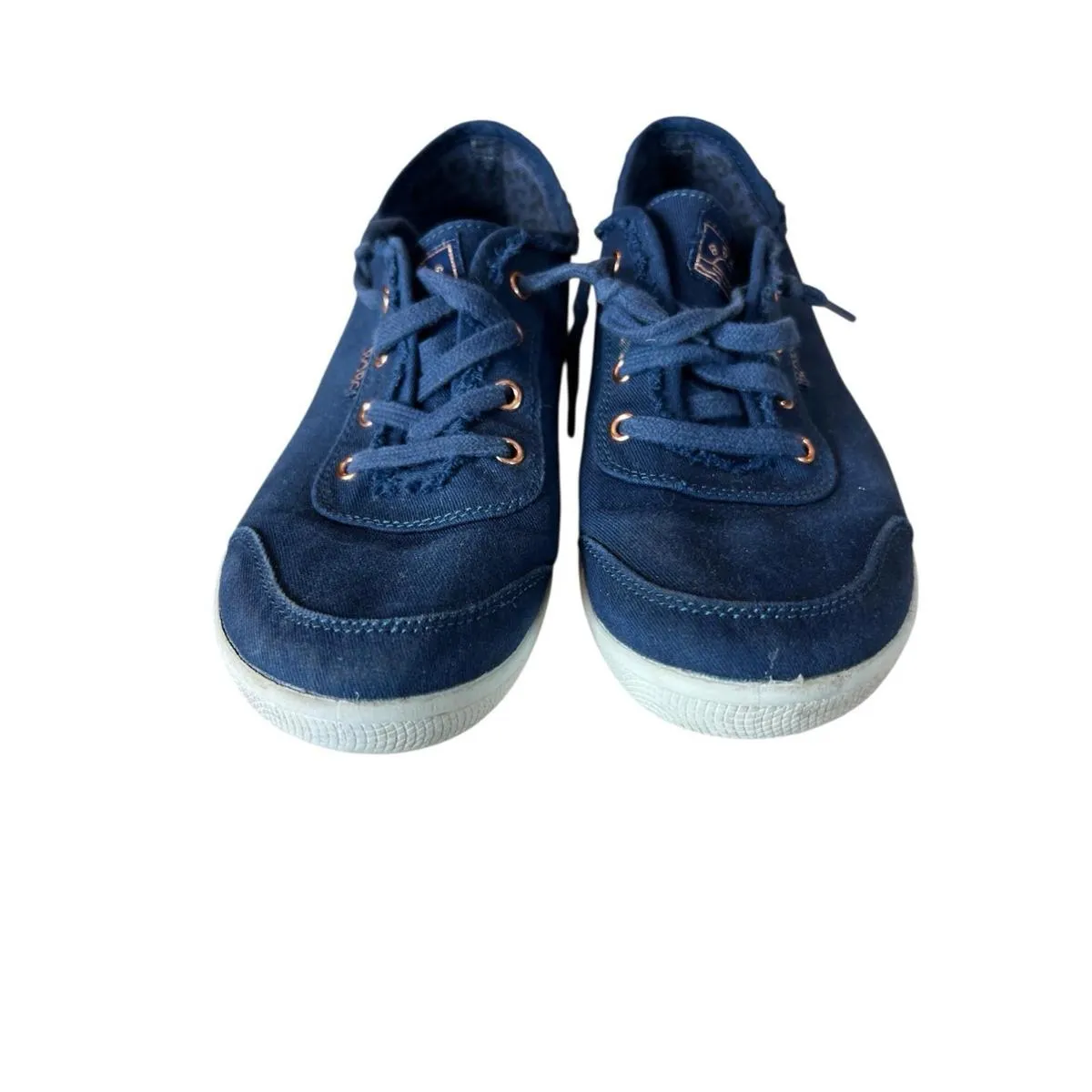 Skechers BOBS Women's Bobs B Cute Sneaker, Navy, 8.5M - Image 4