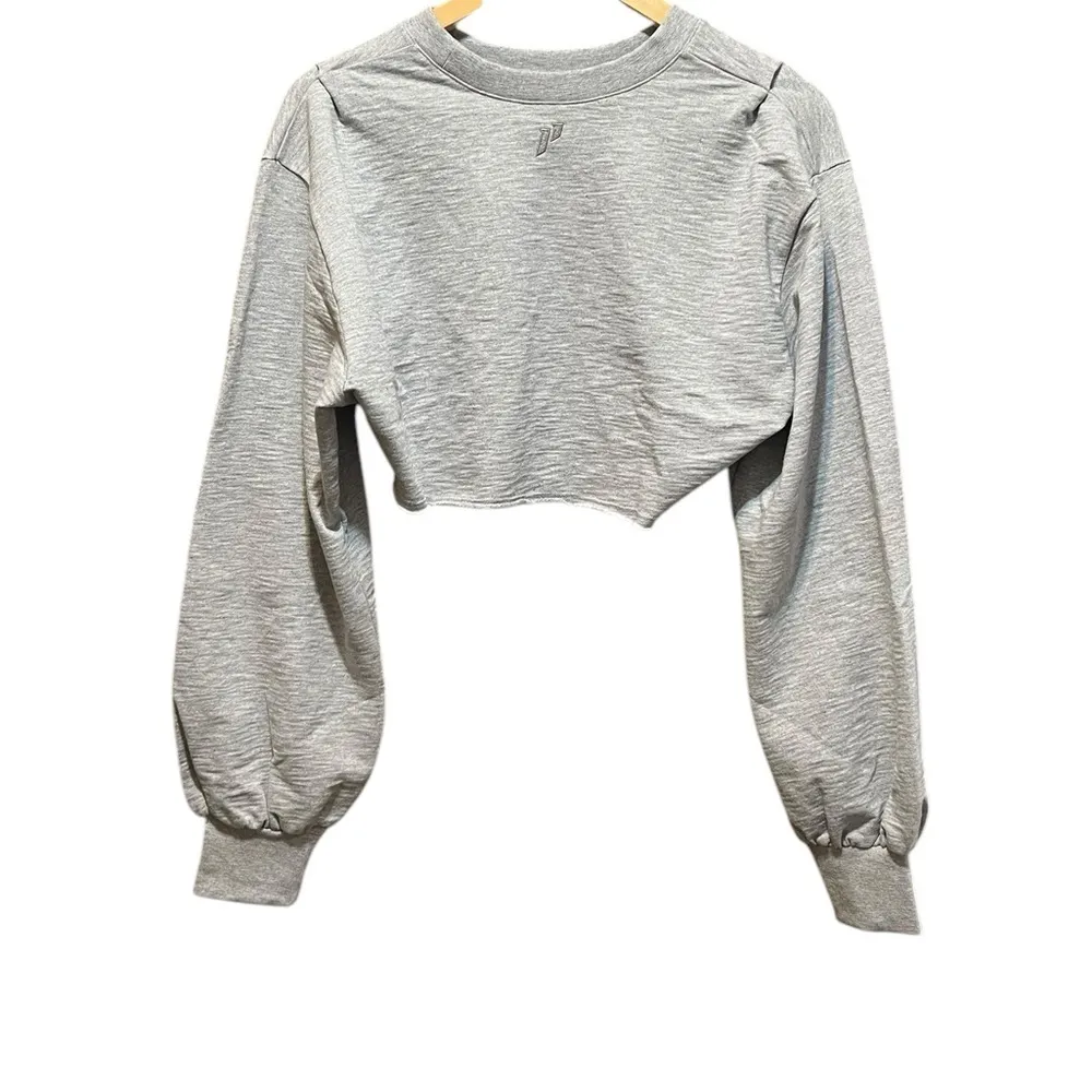 1st Phorm NWT Refine Ultra Crop Light Heather Grey Size Medium Gray - Image 8