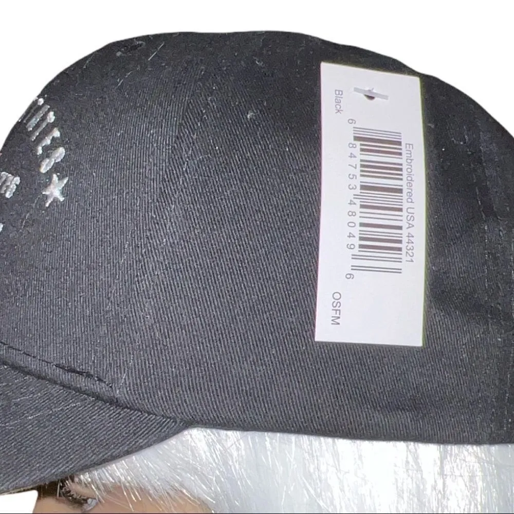 Nwt! Black patriotic hat! Black - Image 6