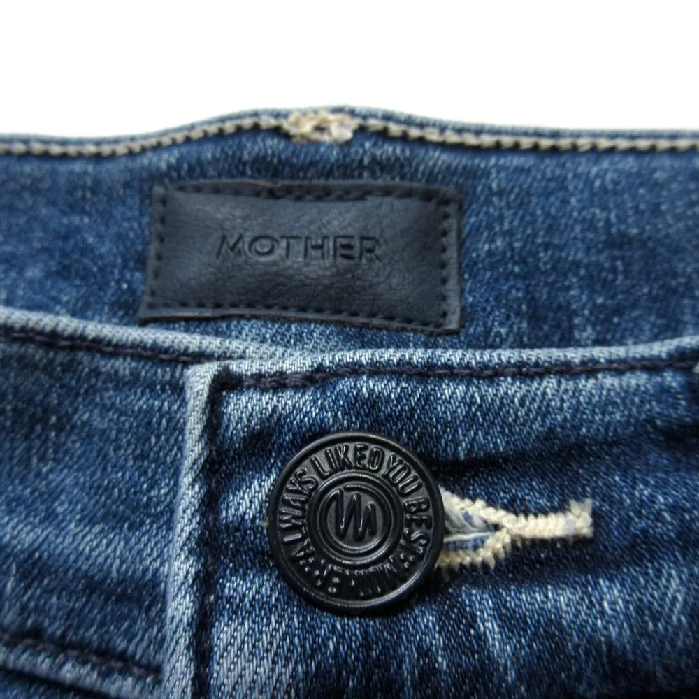NWT Mother Pixie Tomcat Ankle in Daytime Warrior Straight Stretch Jeans 25 - Image 4