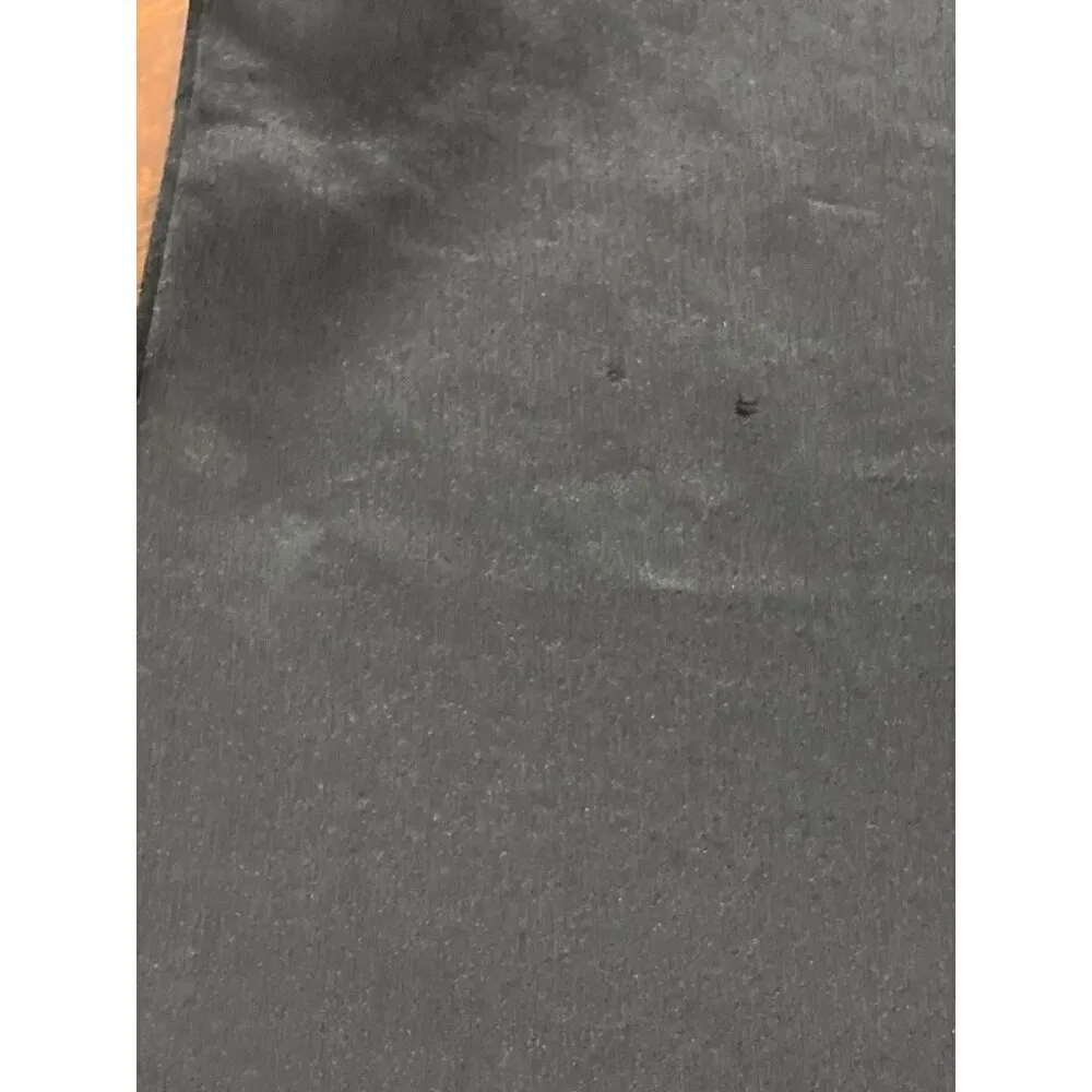 NonChalant Label Simon Pants in Black XSmall Womens Double Buckle Satin Denim Size XS - Image 10