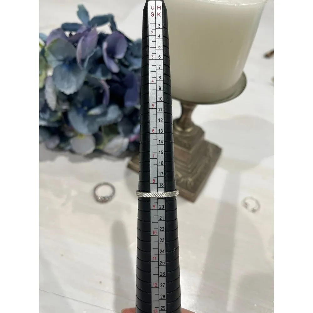 Lot of 3 silver tone Rings - Image 4