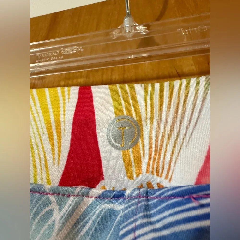 T By Talbots Watercolor Floral SKORT Pockets Tennis Pickleball NWT Petite XLP - Image 10