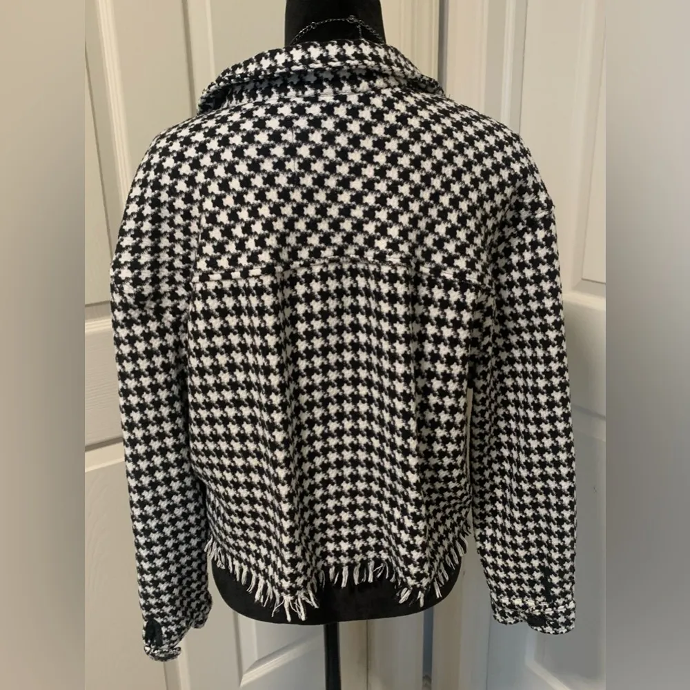 SO Ladies Houndstooth Jacket - Image 2