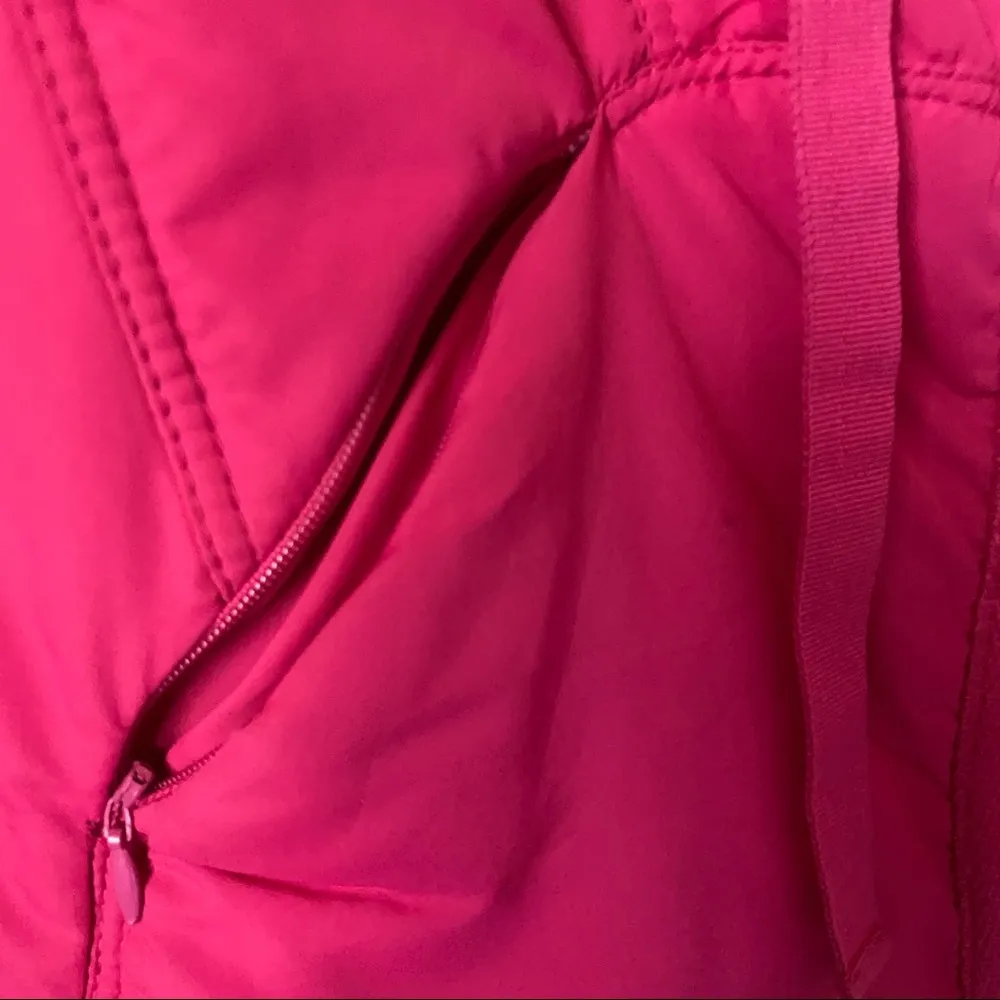Luii sz S pink zip an snap vest polyester - Image 9