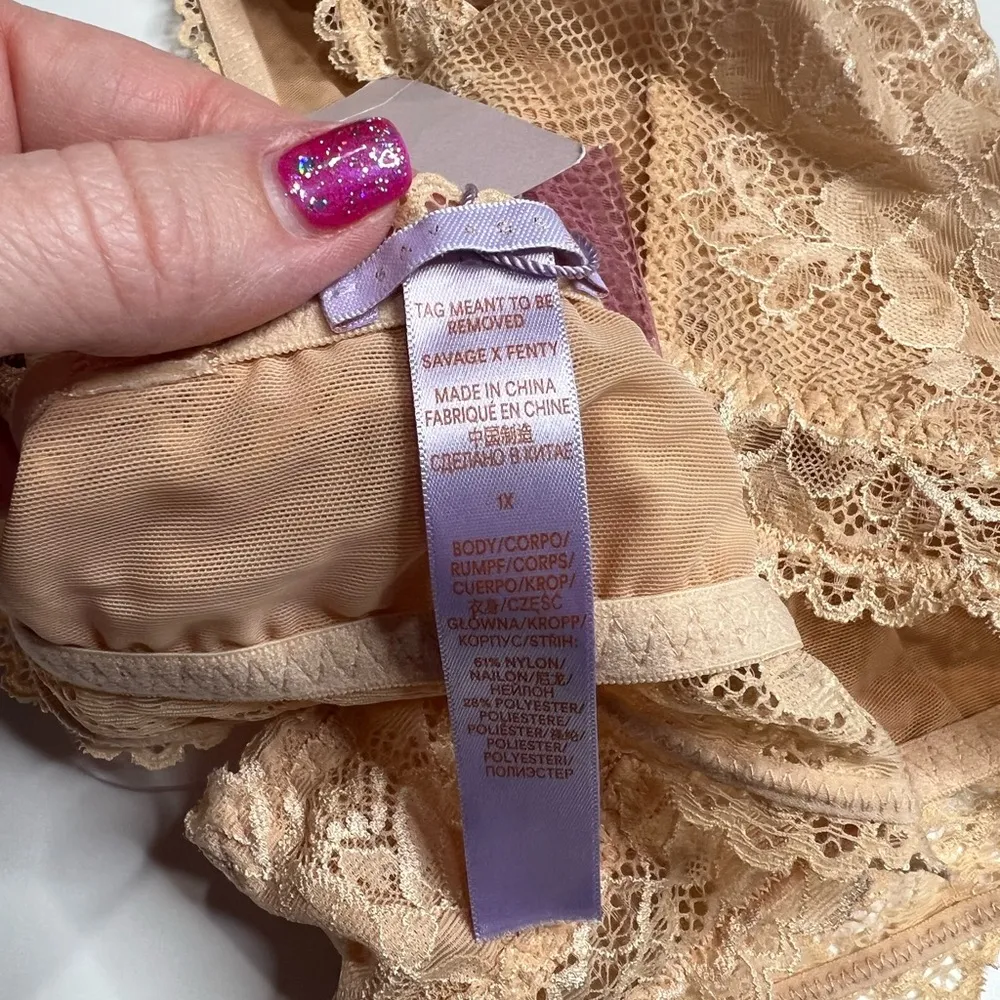 NWT savage x fenty size 1x bralette - Image 9