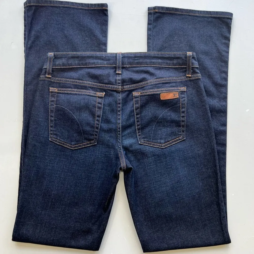 Joe’s Jeans  Lainey Straight Leg Booty Fit Denim Stretch Pocket Dark Wash Blue 30 - Image 2