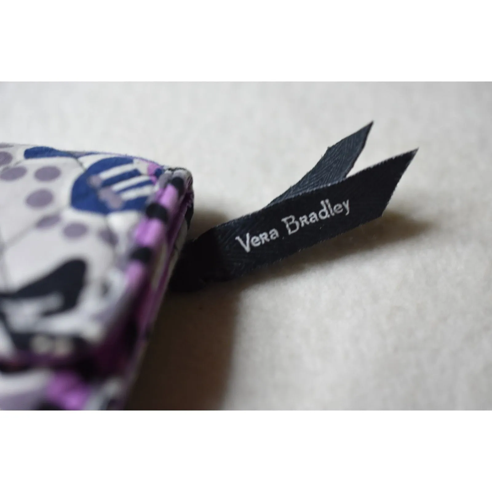 Vera Bradley RFID Momosa Tri Fold ID/Card/Coin Casual Fashion Wallet - Image 4