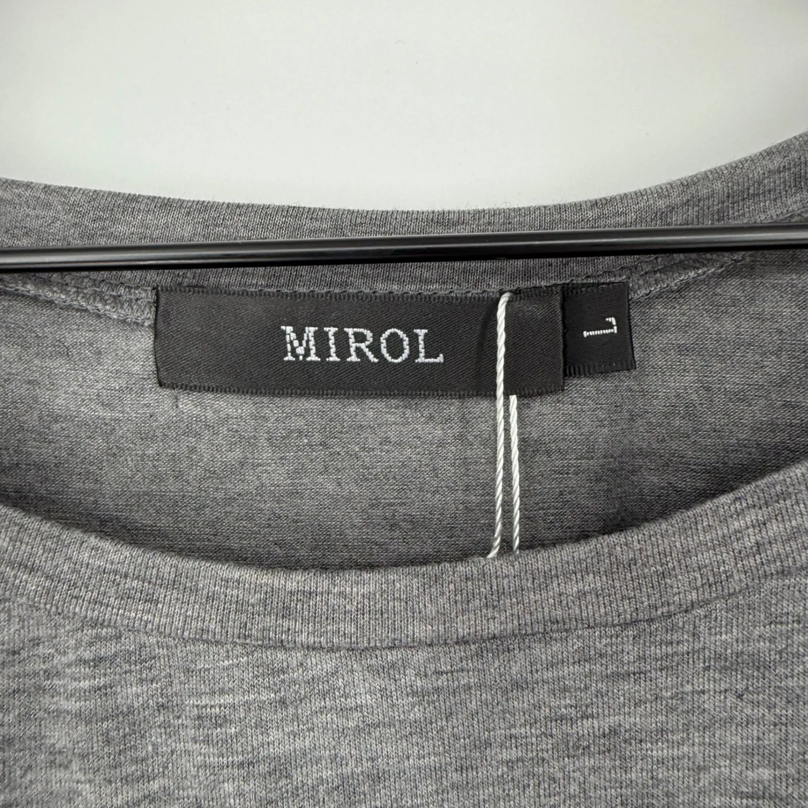 MIROL Women's Gray Leopard Pocket Cap Sleeve T - Image 3