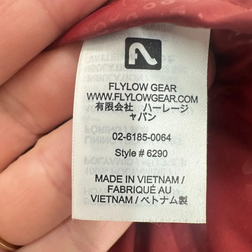 Flylow Betty Down Jacket‎ Women's Medium Redwood Skiing Mountains Outdoors Red - Image 5