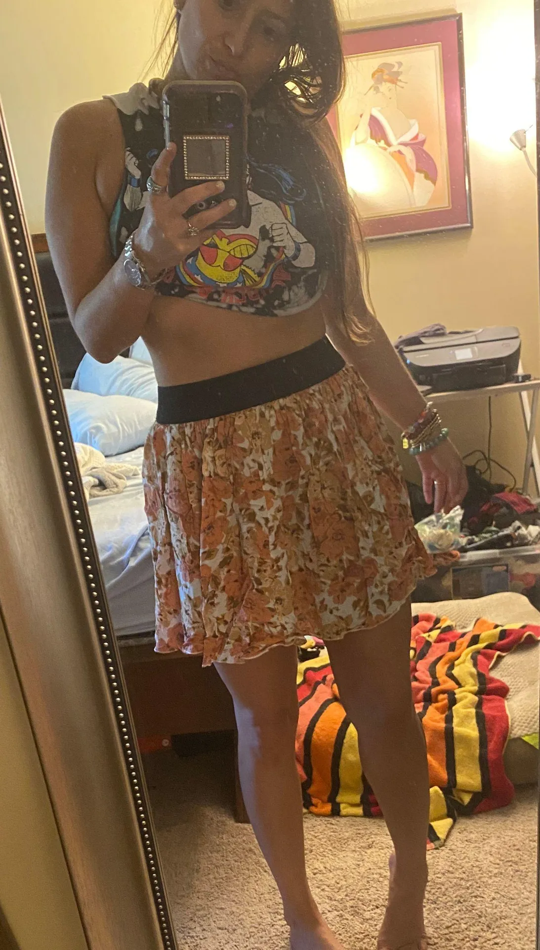 Flowery Skirt Multiple - Image 2