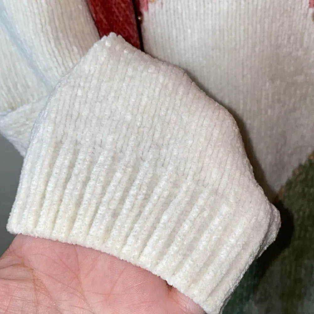 Alfred Dunner Argyle Beaded Soft Multicolored Sweater - Image 2