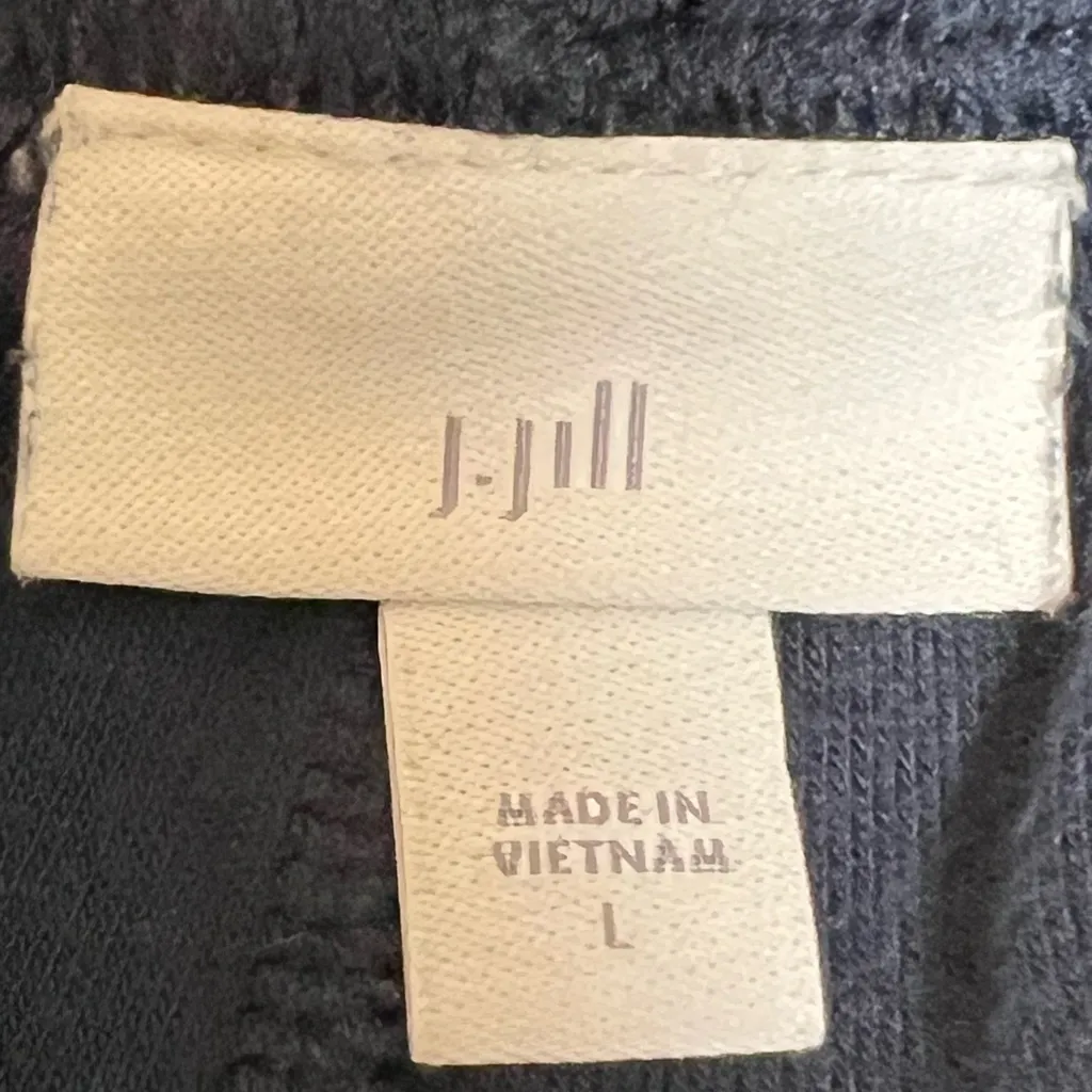 J. Jill Blue Terry Cloth Shorts - Image 5