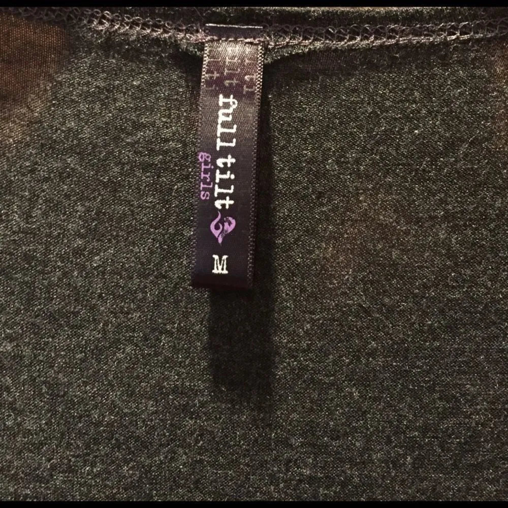 Full Tilt Grey cardigan M - Image 2