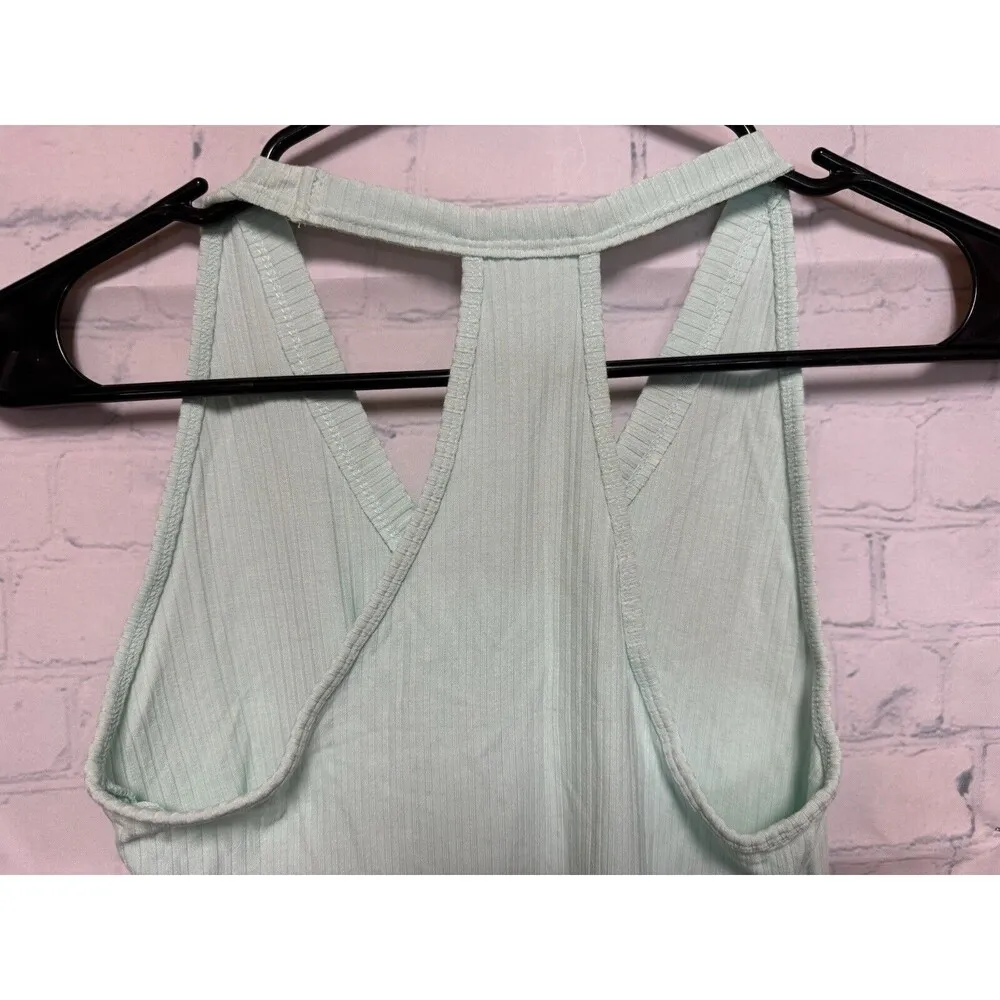 Intimately Free People Mint Green Tank top Spandex Racerback Bodysuit Size XS/S - Image 5